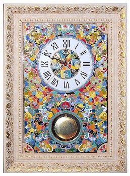 Часы декоративные в багете С-9003 (42х56 см)